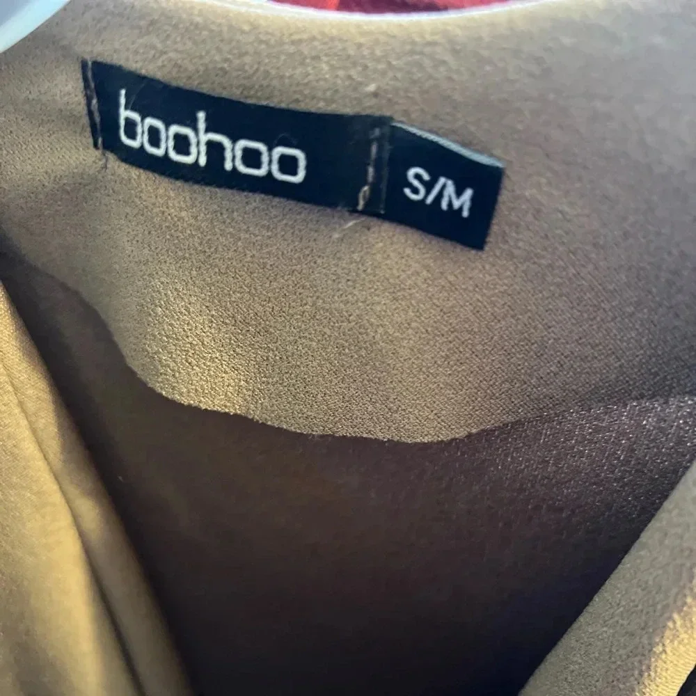 Boohoo -Long Mauve Duster